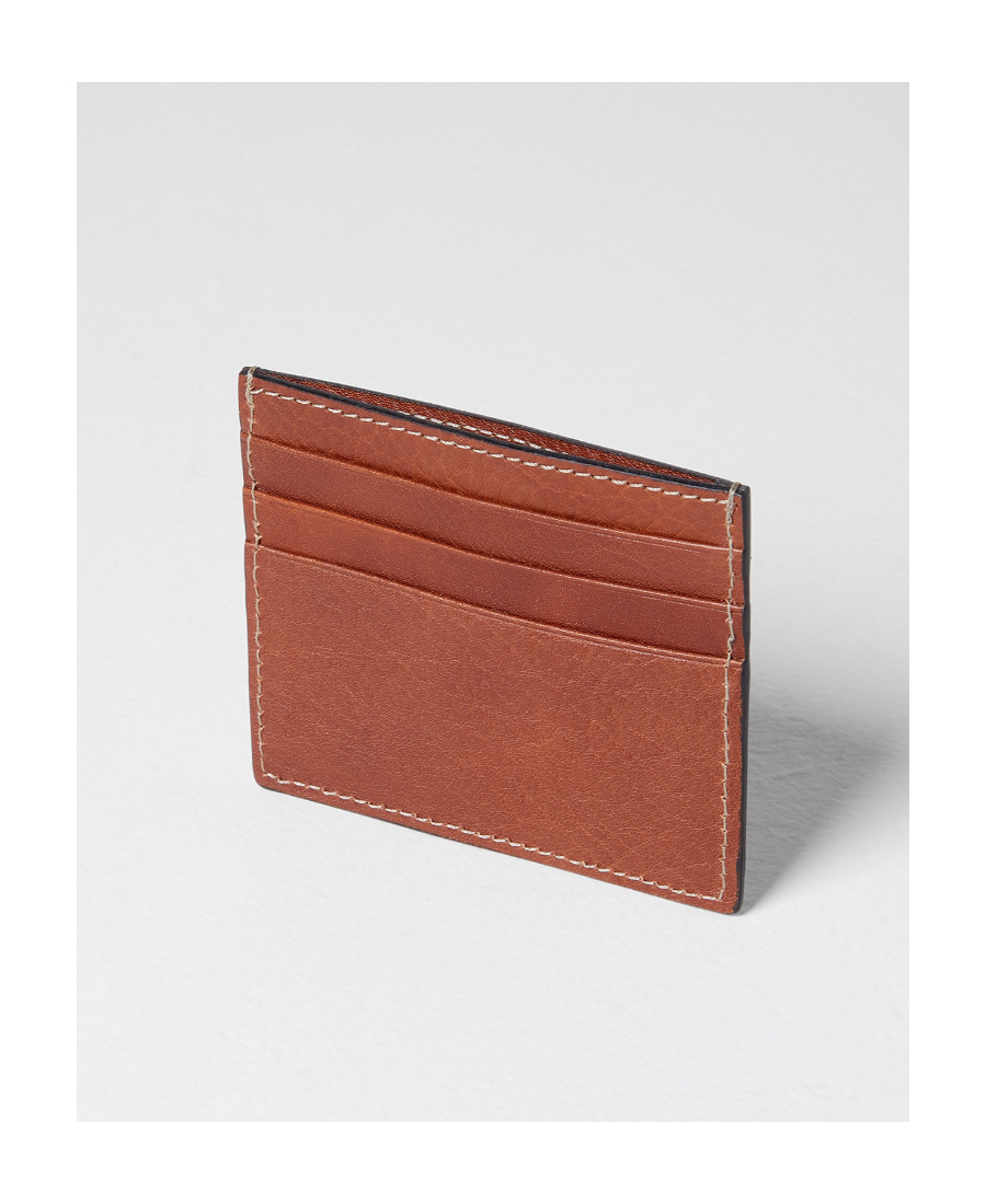 BRUNELLO CUCINELLI BRUNELLO CUCINELLI LOGO EMBOSSED CARDHOLDER