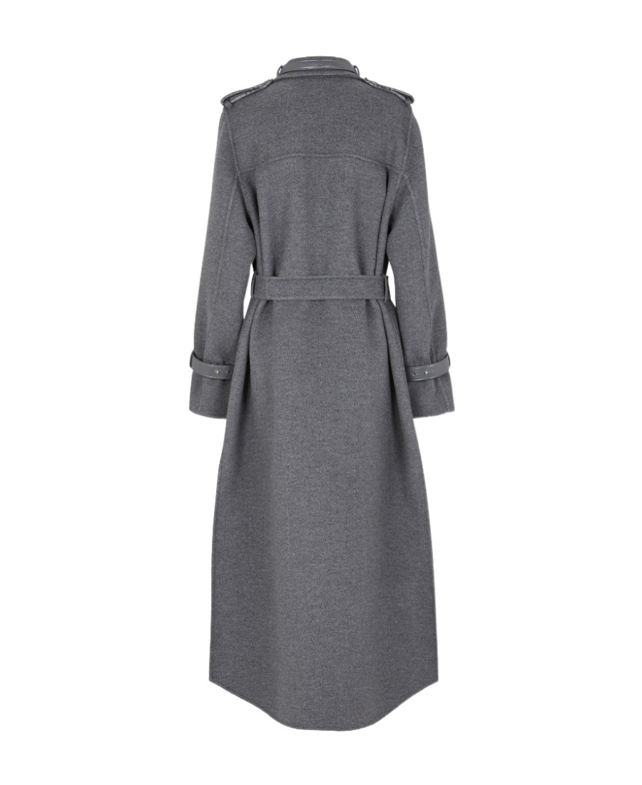 Fendi Grey Wool Coat