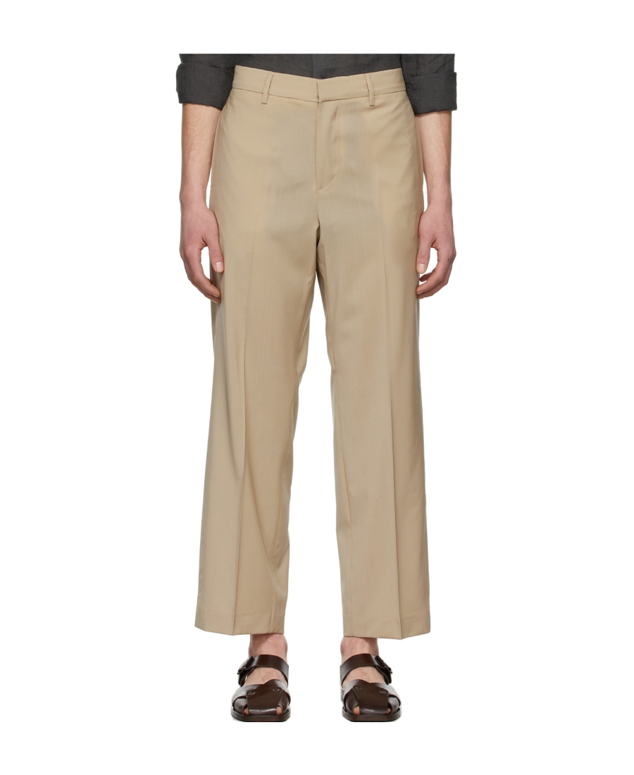BARENA VENEZIA CROPPED STRAIGHT-LEG TROUSERS 