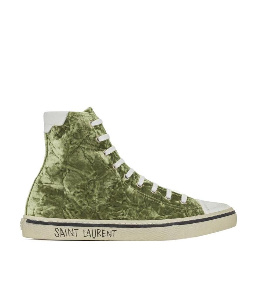 Saint Laurent Sneakers In Green