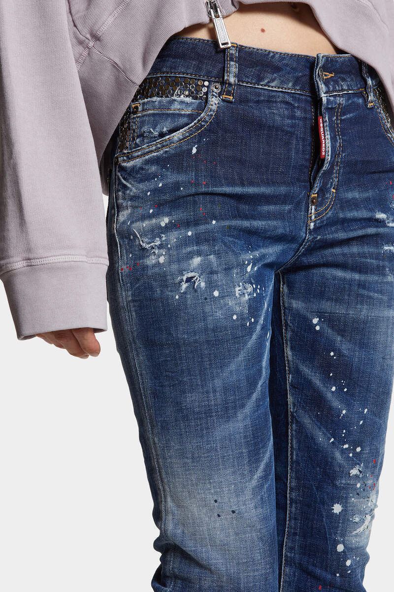 Dsquared2 Straight-leg Jeans In Blue