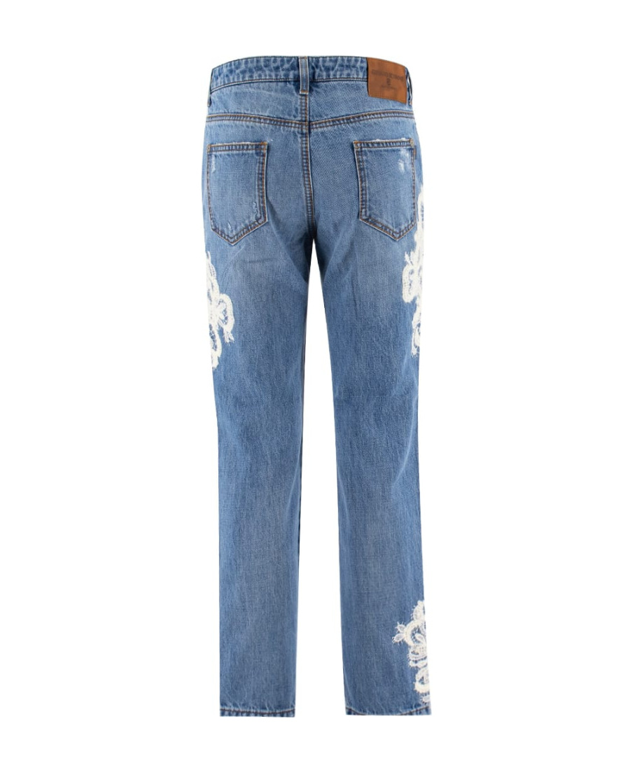 Ermanno Scervino Jeans In Blue