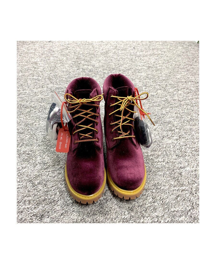 Timberland Straps And Ankle Boots In Red