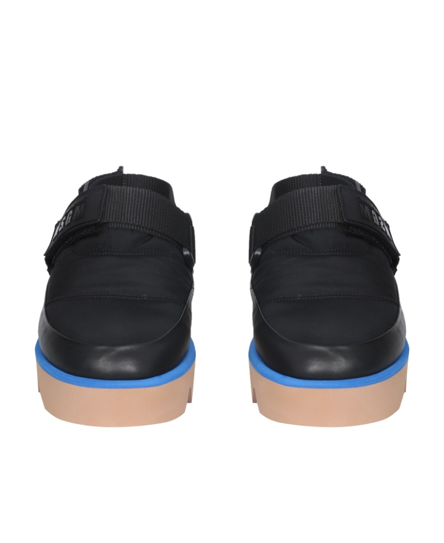 Msgm Padded Platform Mules In Black
