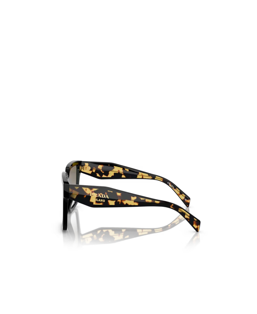 Prada Square-frame Sunglasses Sunglasses In Gray