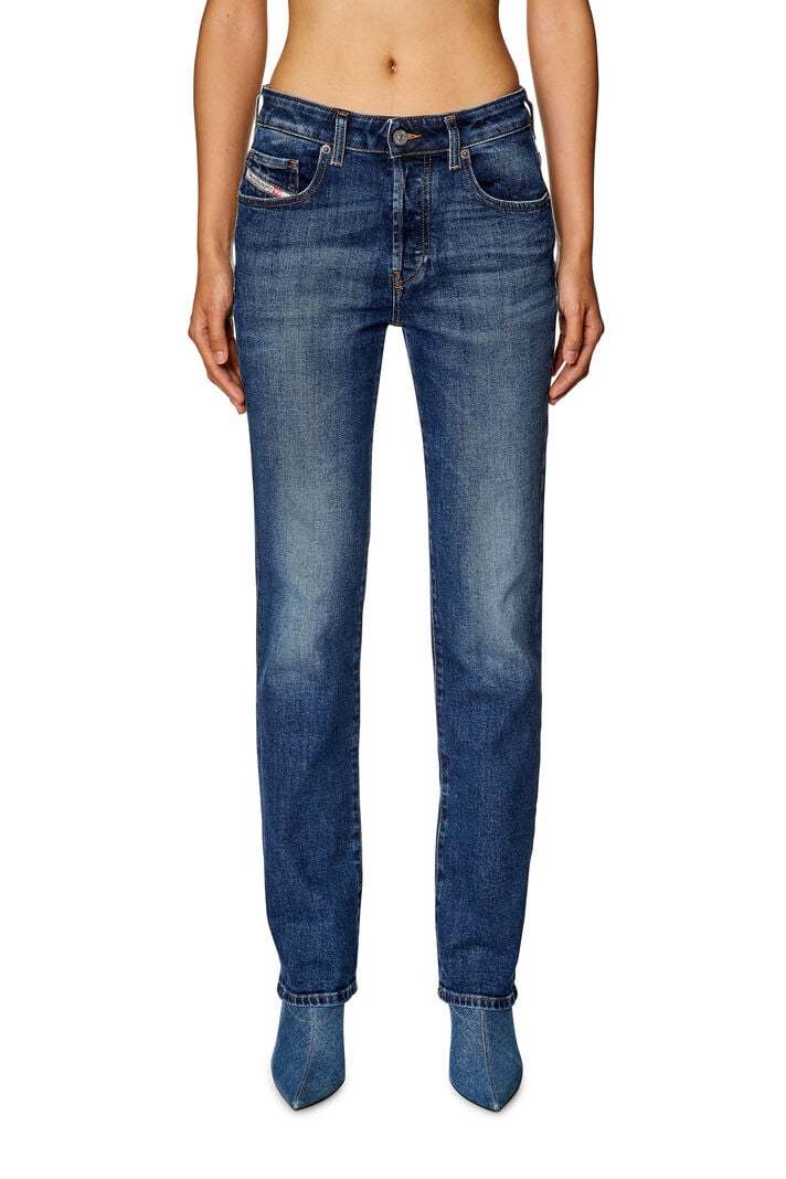 Diesel 1989 D-mine 09i28 Straight-leg Jeans In Blue