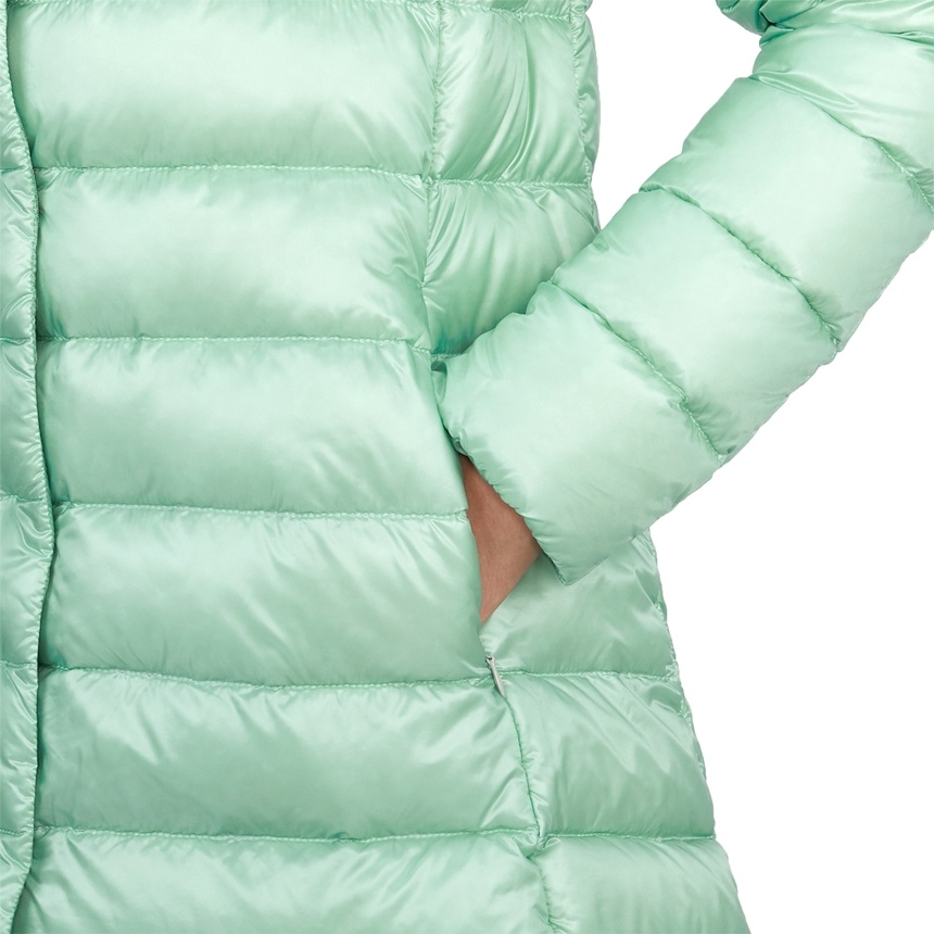 Herno Long-sleeved Down Jacket In Green