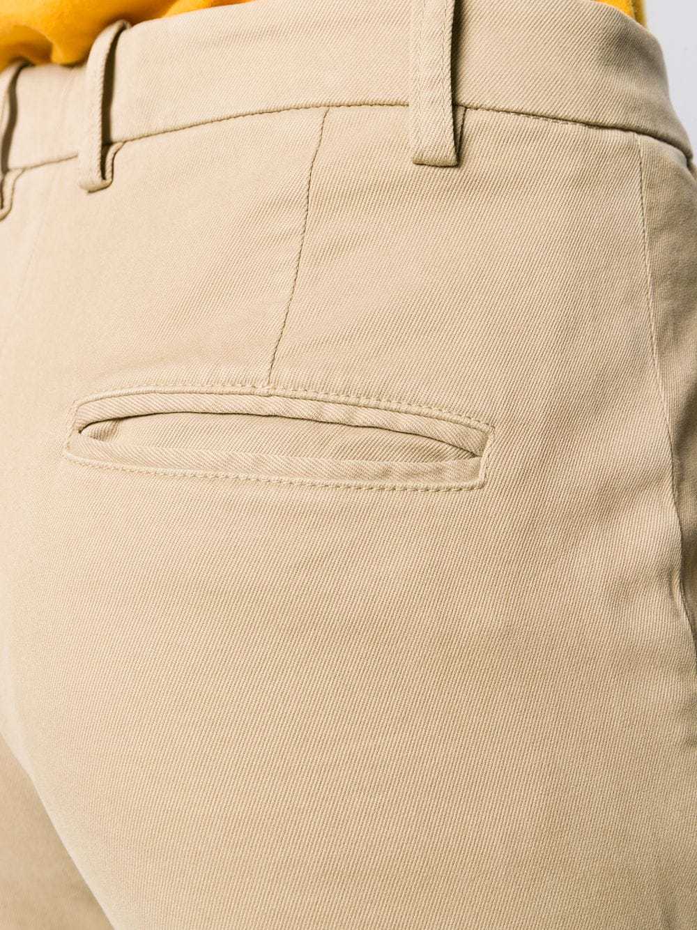 Aspesi Low-rise Flared Casual Pants In Green