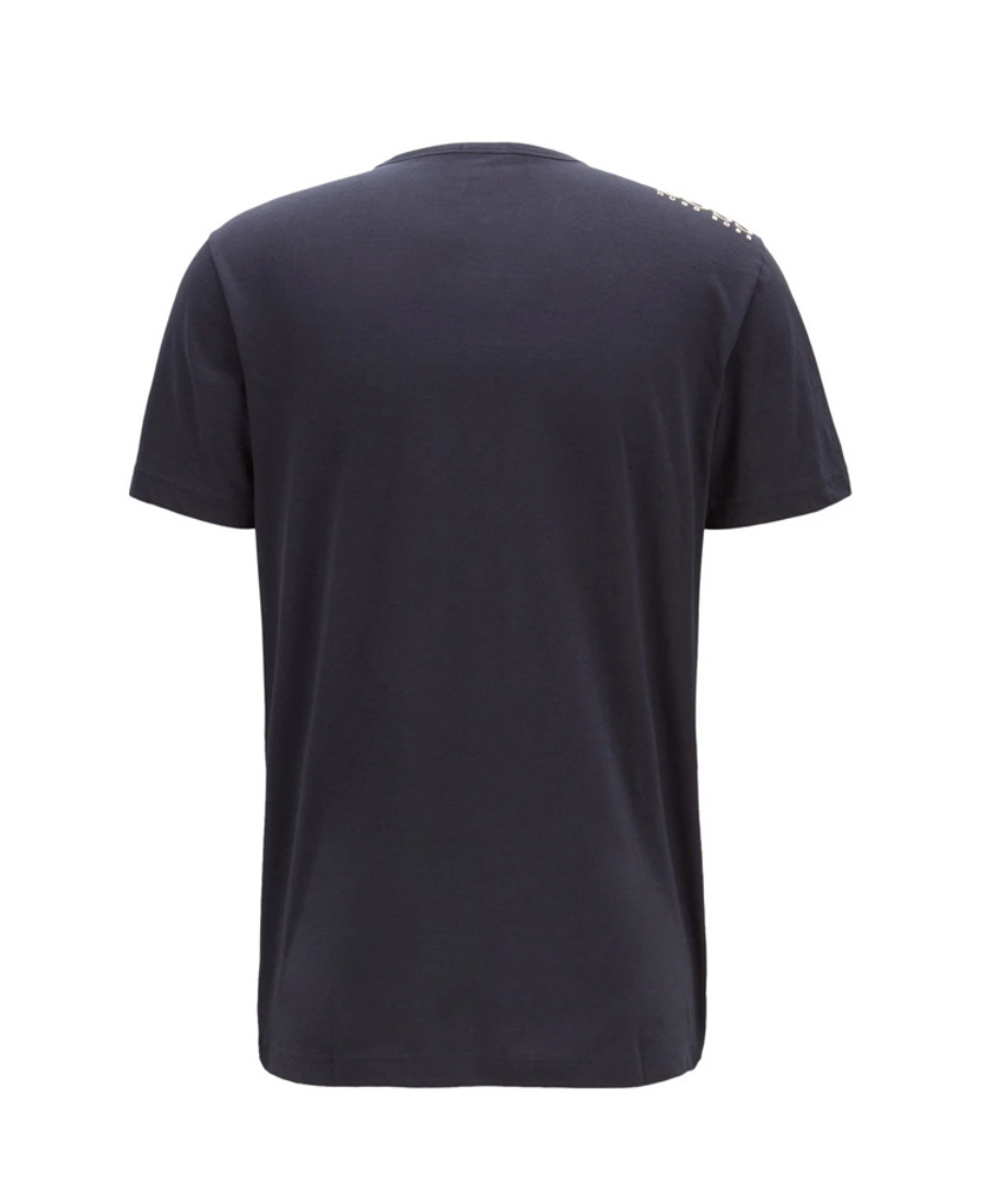 Hugo Boss V-collar T-shirt In Black