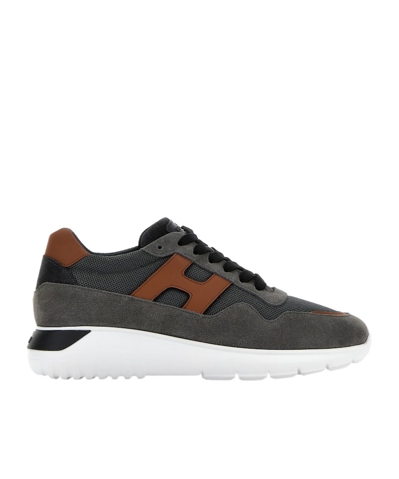 Hogan Interactive 3 Lace-up Sneakers In Black