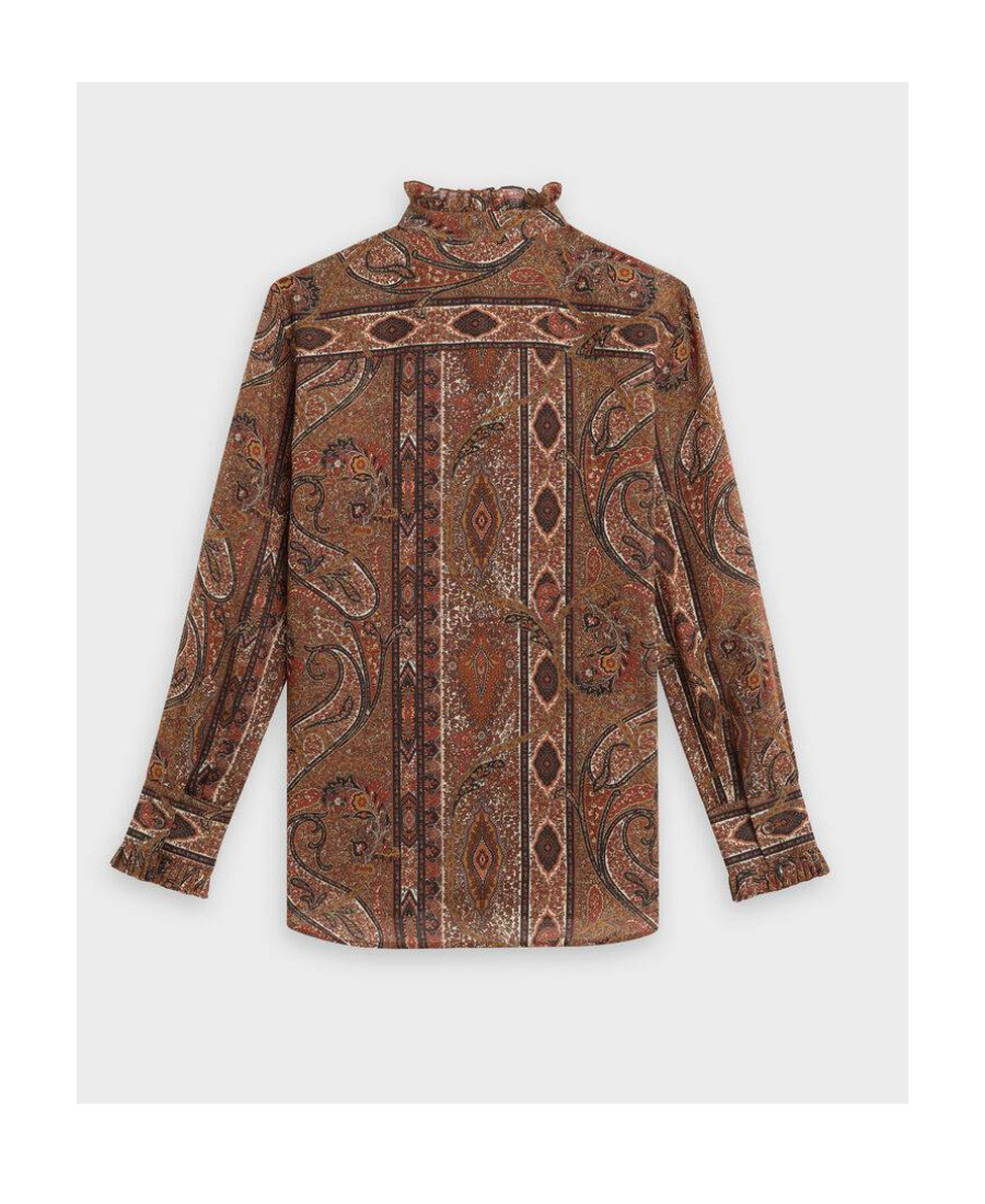 Celine Printed Muslin Blouse