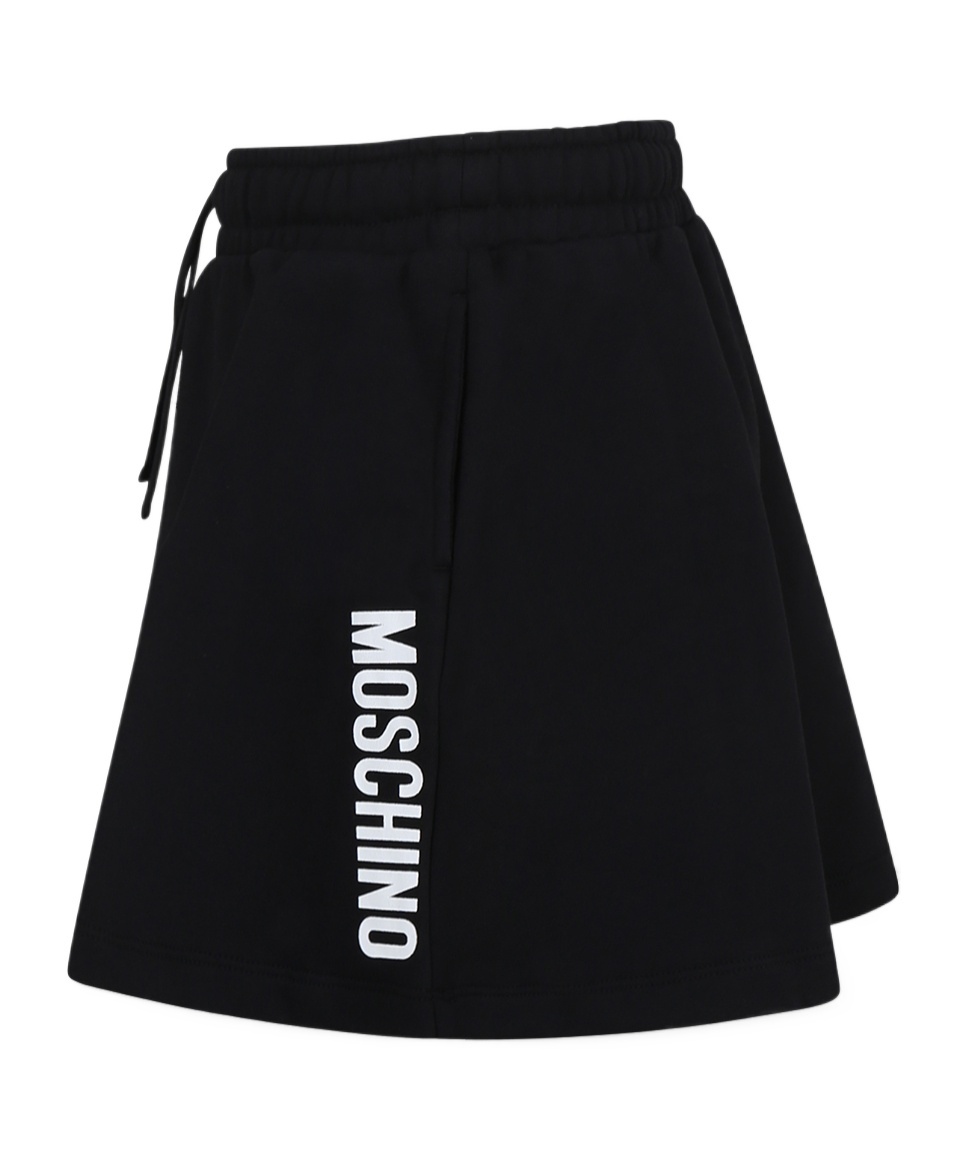 Moschino Drawstring Skirt In Black