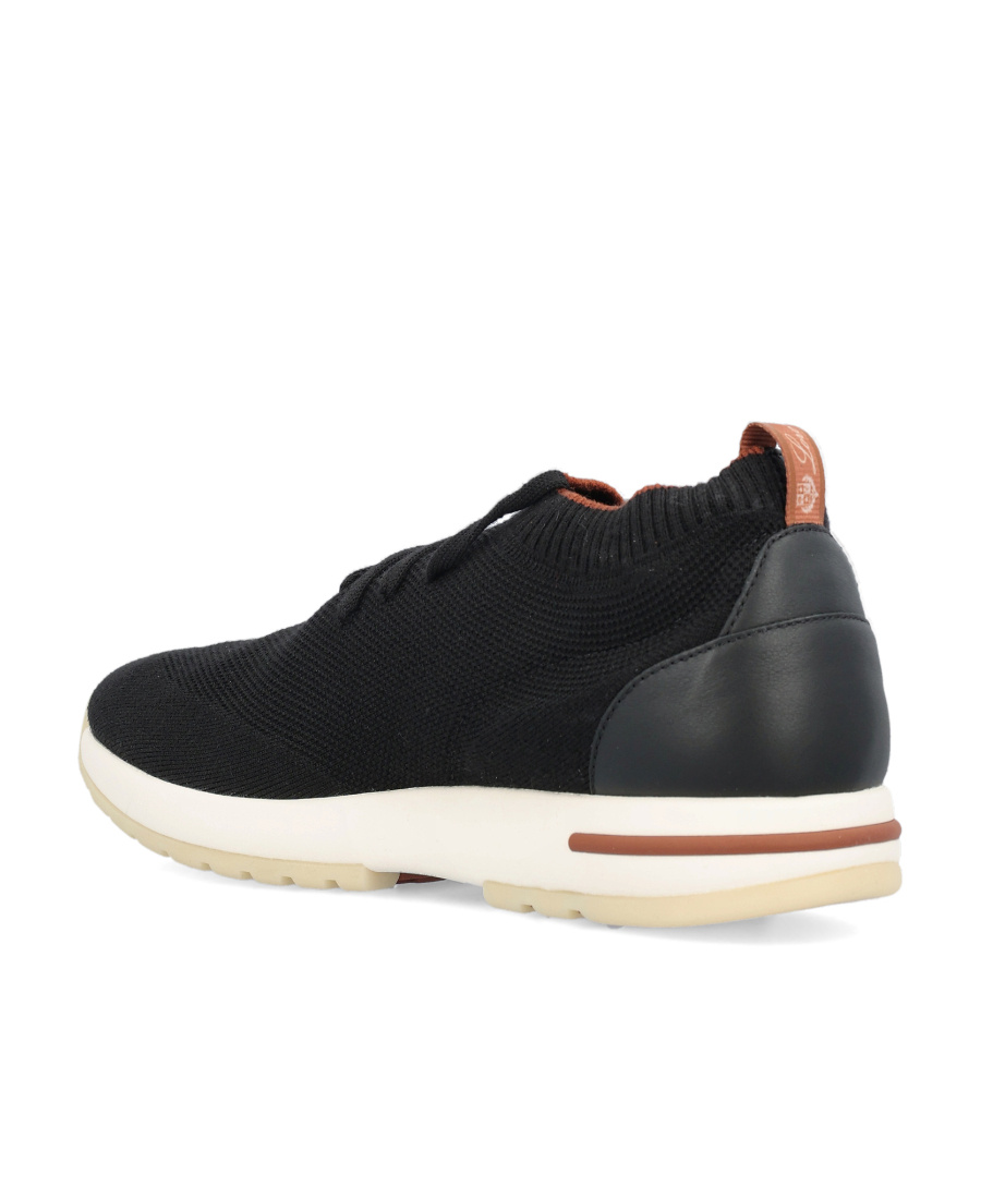 Loro Piana Low-top Trainers In Black