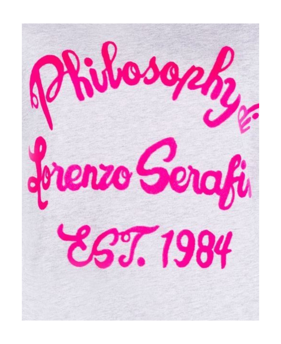Philosophy Di Lorenzo Serafini Logo Printed T-shirt In White