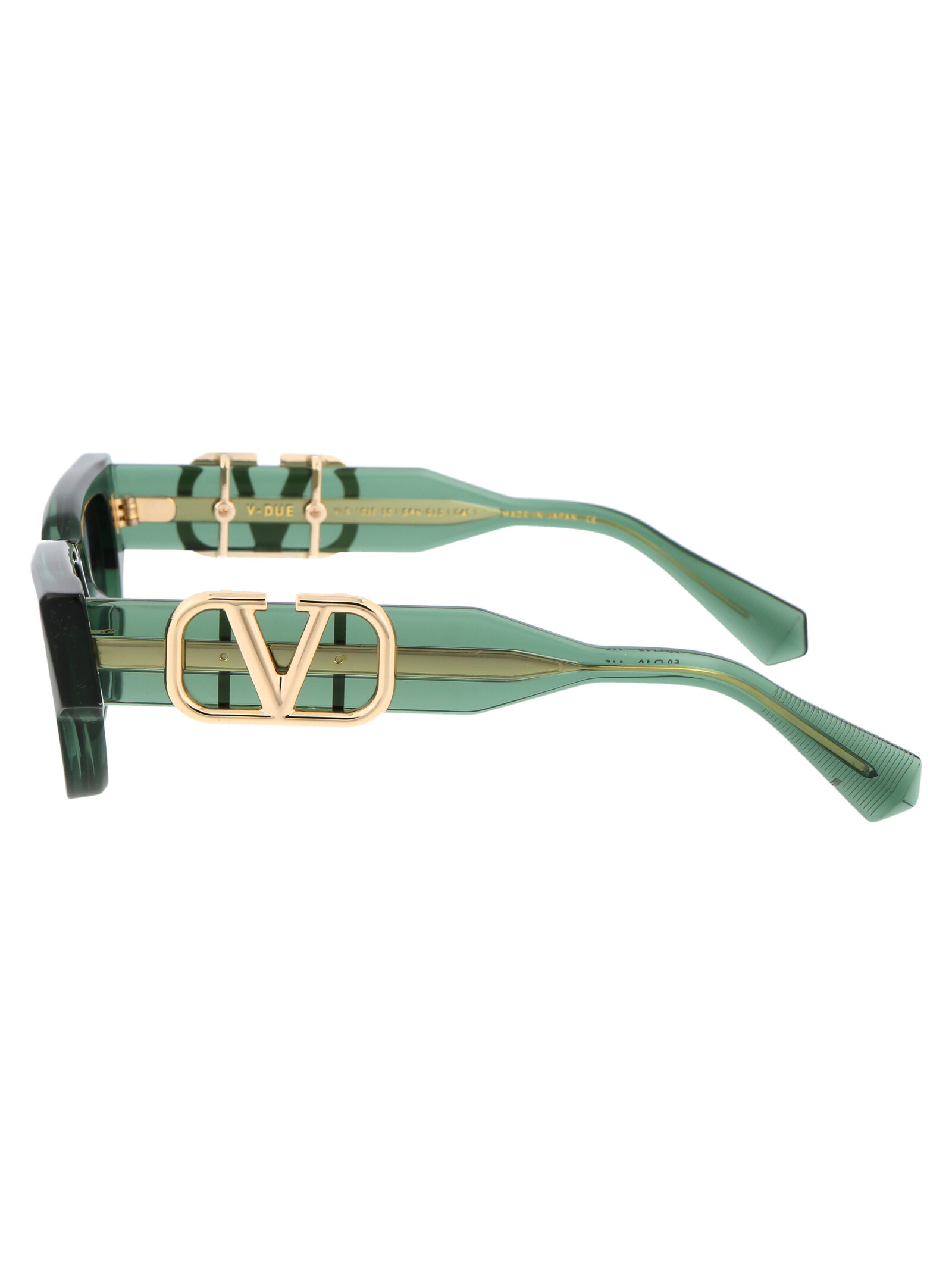 Valentino Cat's Eye Frame Sunglasses In White