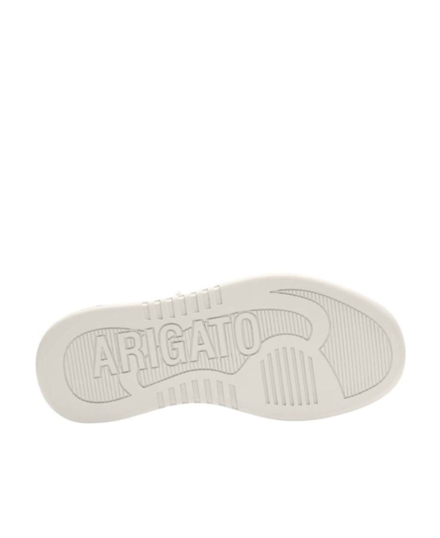 Axel Arigato White Black Round Toe Sneakers In White