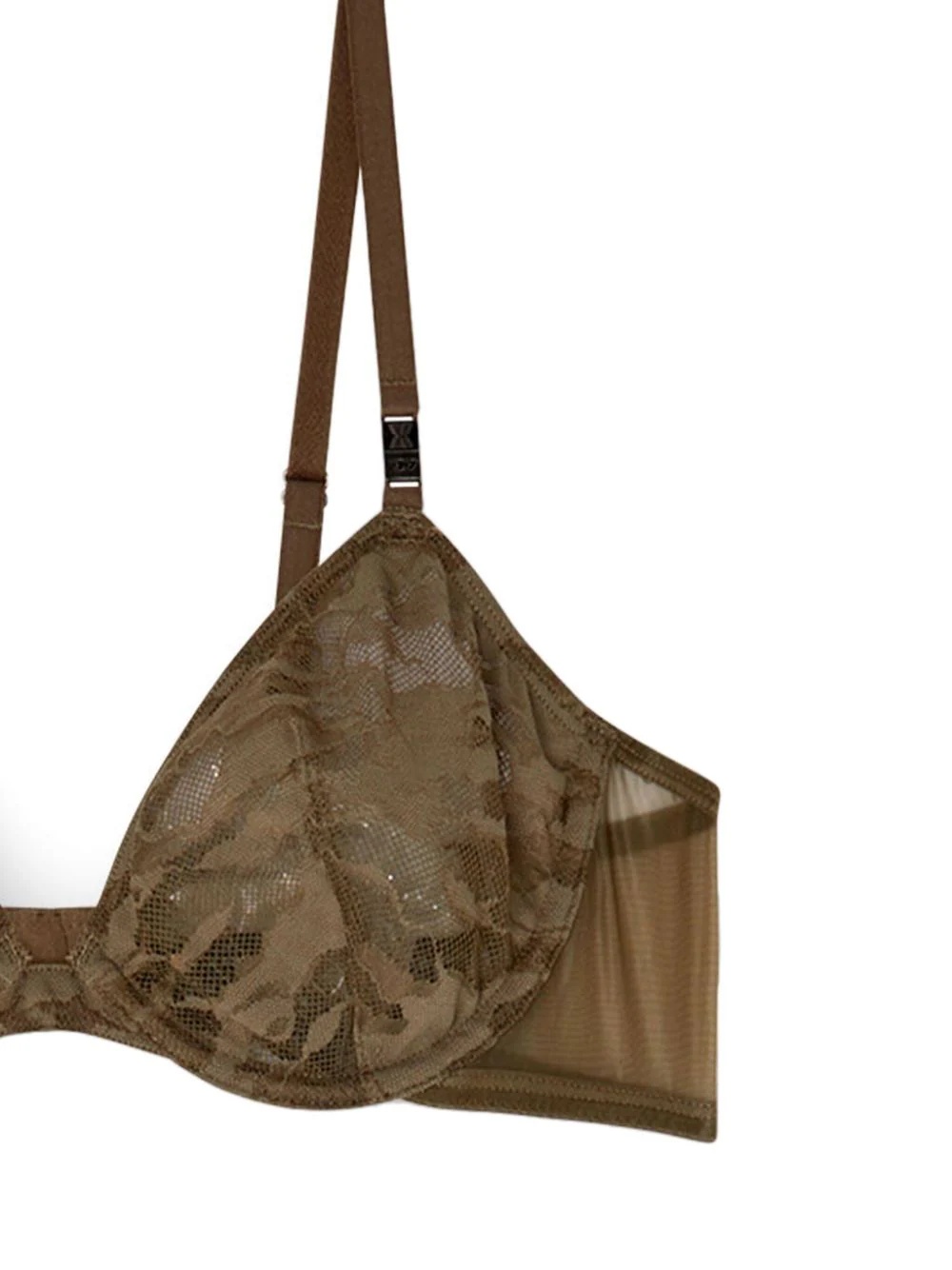 Diesel X Savage Fenty By Rihanna Plunge Bra In Brown