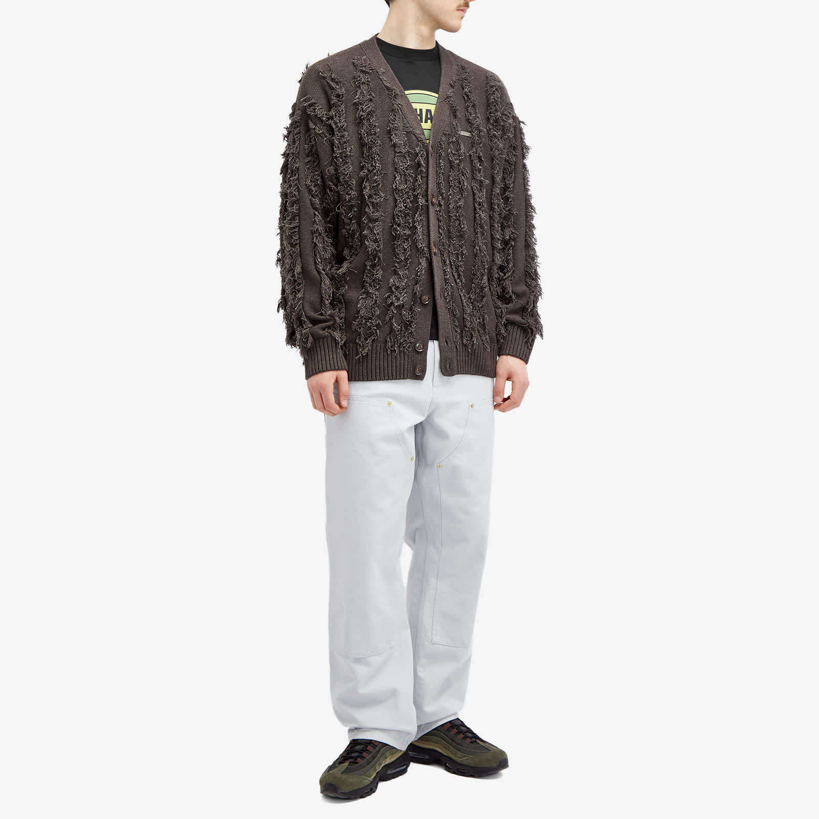 Carhartt Single Knee Pant Straight Trousers In White
