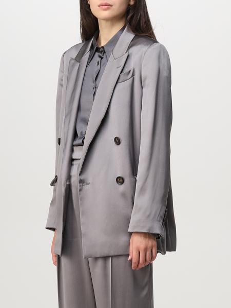 BRUNELLO CUCINELLI DOUBLE-BREASTED SUIT JACKET