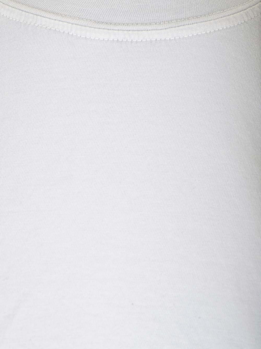 James Perse Round Neck Short Sleeve T-shirt In White