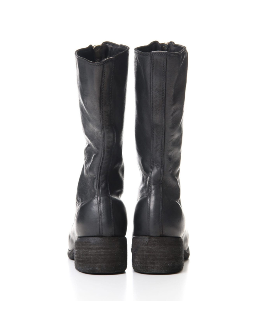 Guidi 40mm Zip-up Knee-length Boots In Black