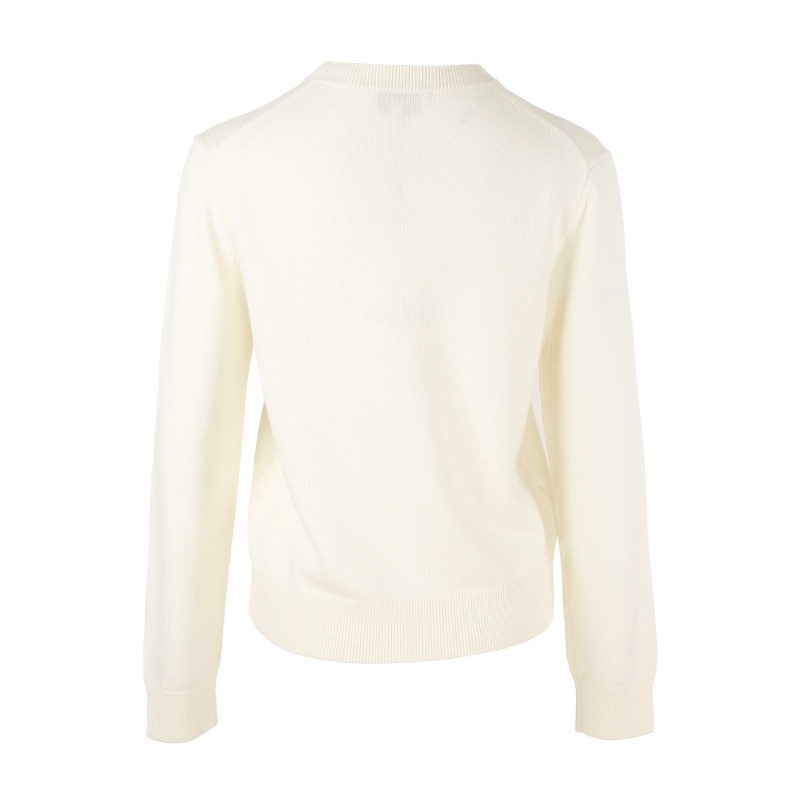 Kenzo Embroidered Logo Pullover In White