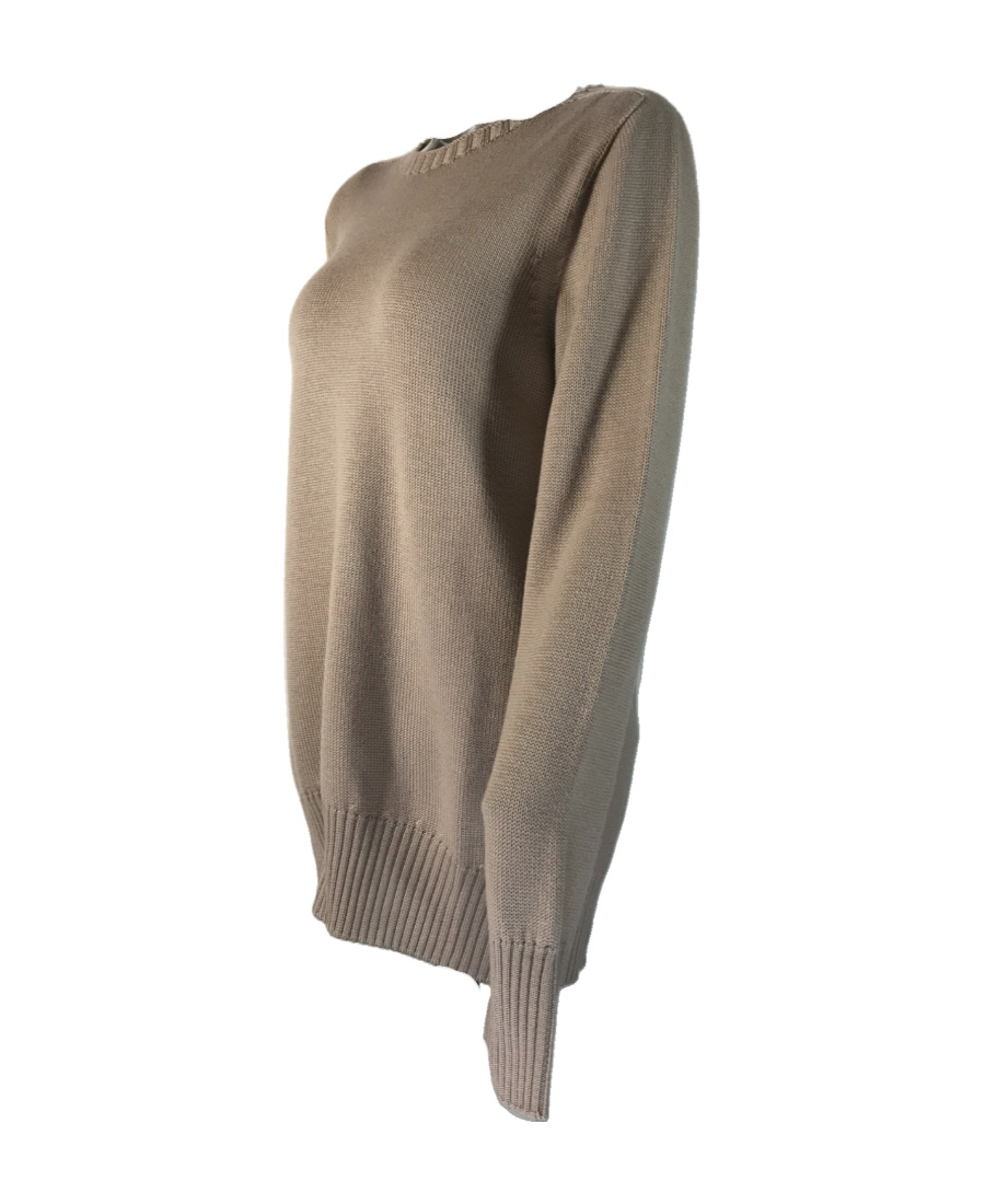Max Mara Antille Logo Sweater In Green