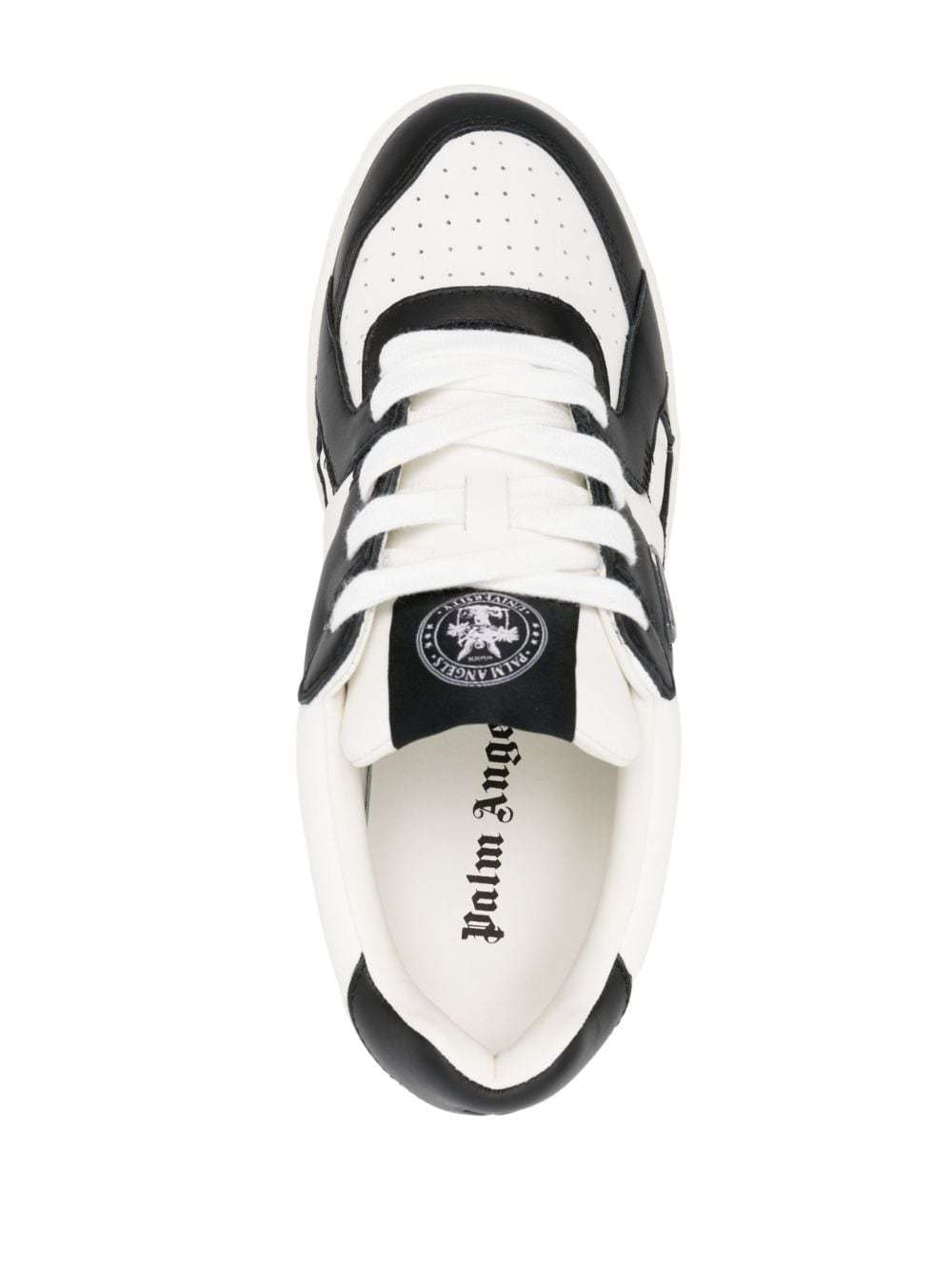 PALM ANGELS PALM ANGELS PALM UNIVERSITY LOW-TOP SNEAKERS