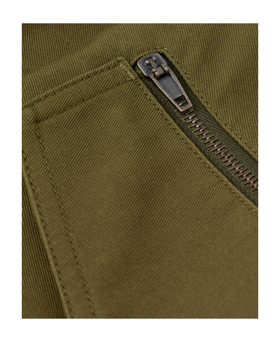 LOEWE LOEWE ZIP-DETAILED CARGO TROUSERS 