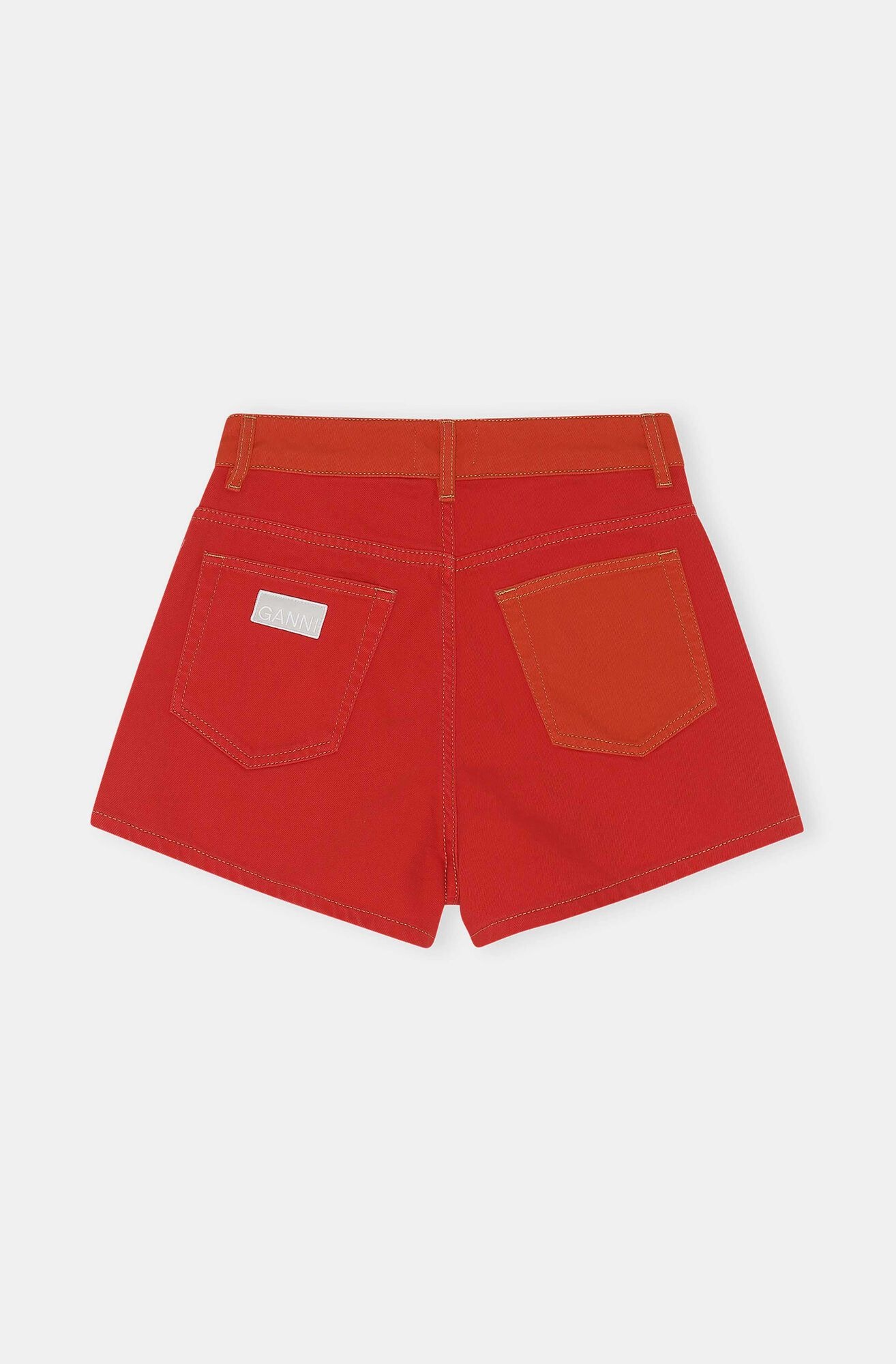 GANNI DENIM HOTPANT SHORTS