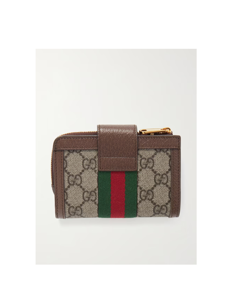 Gucci Ophidia Monogram-pattern Wallet In Multicolor