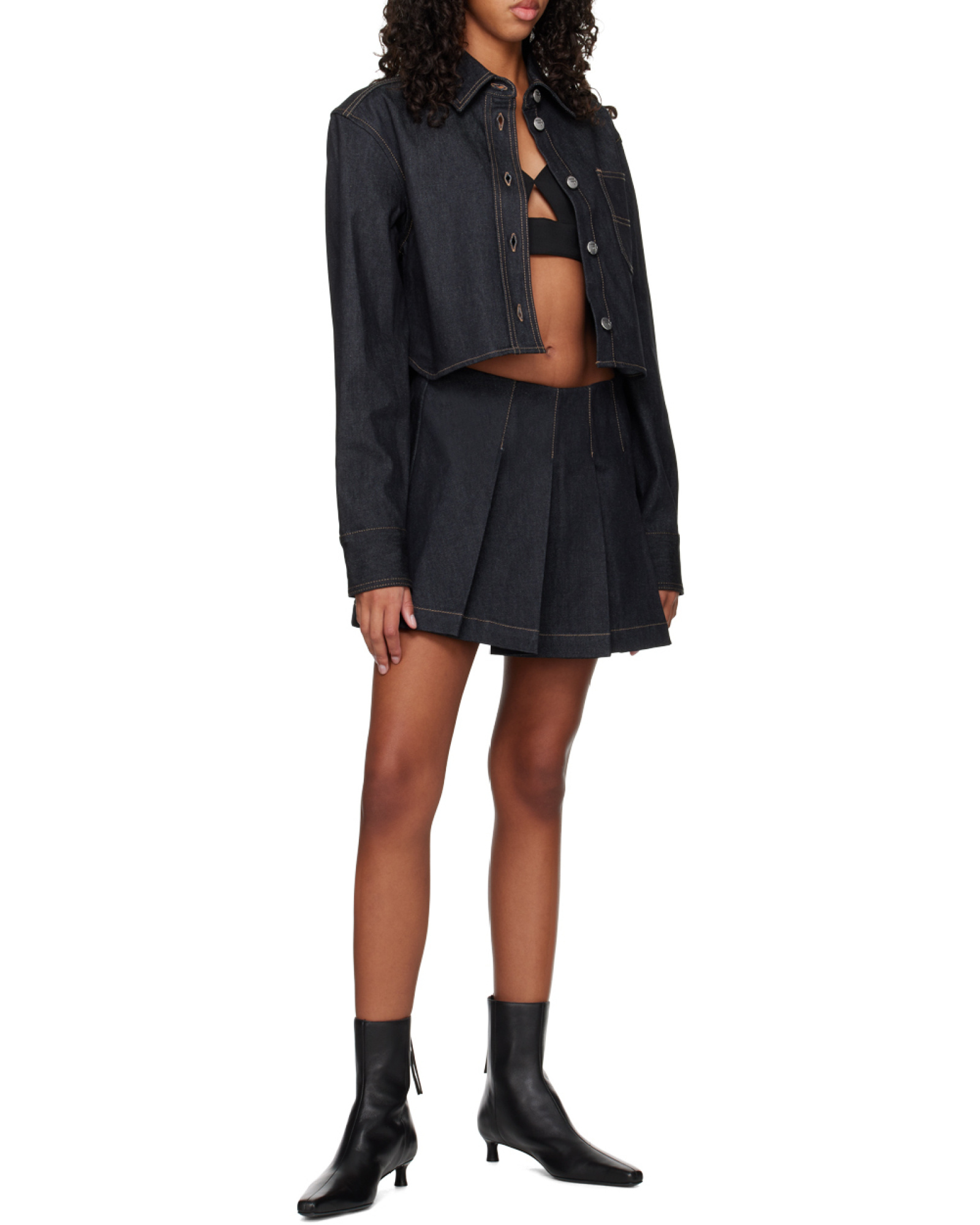 Remain Birger Christensen Short Denim Shirt