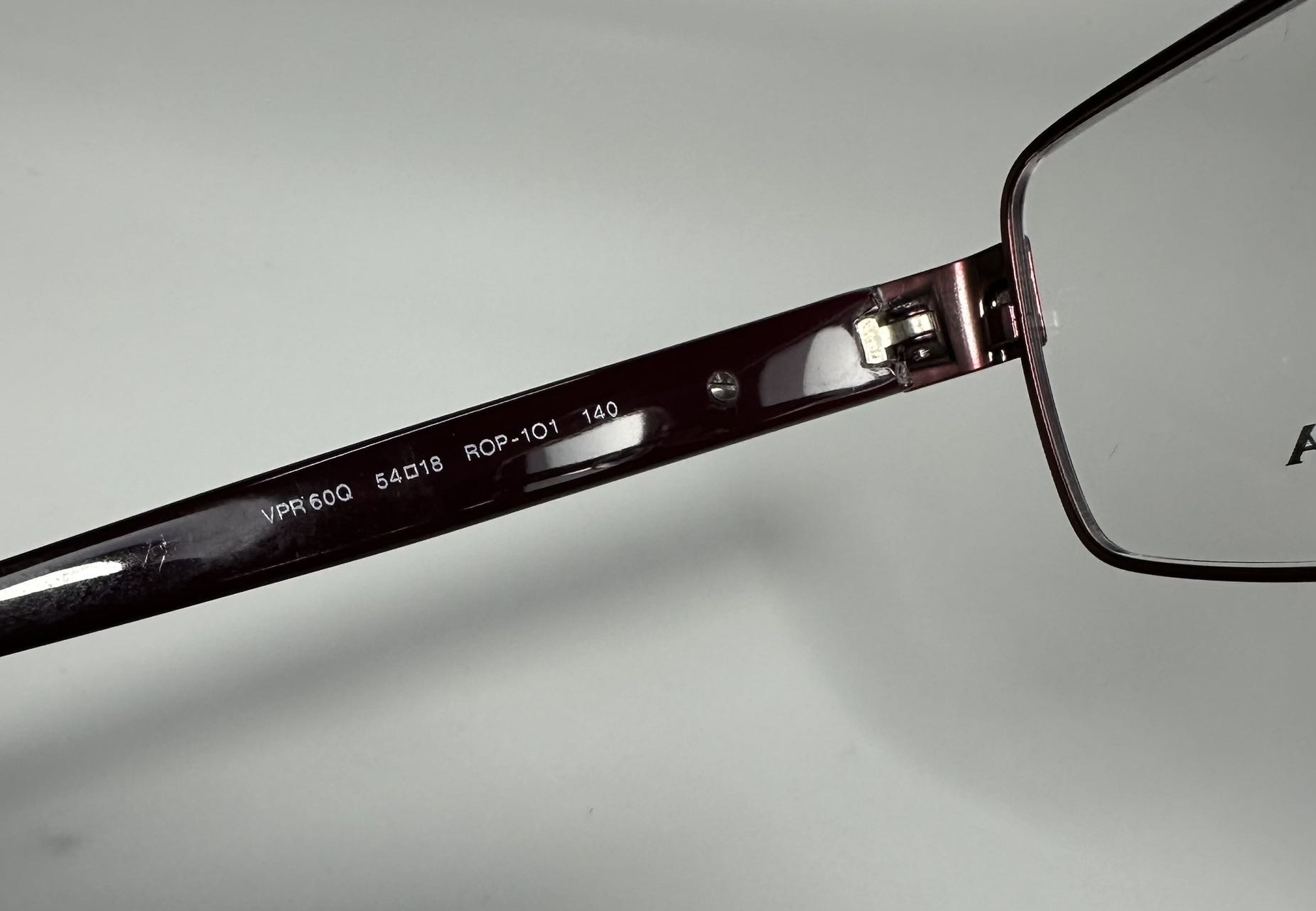 Prada Logo Flat Mirror In White