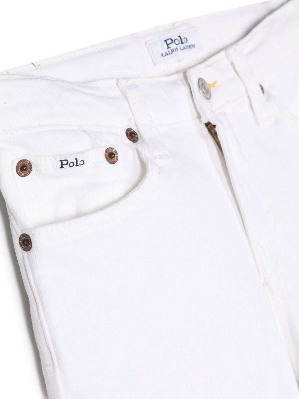 Polo Ralph Lauren Sullivan Slim-fit Jeans In White