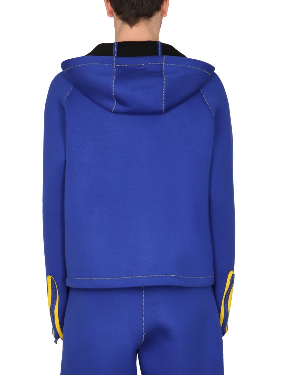 Moschino Surf Logo Sweatshirt In Blue