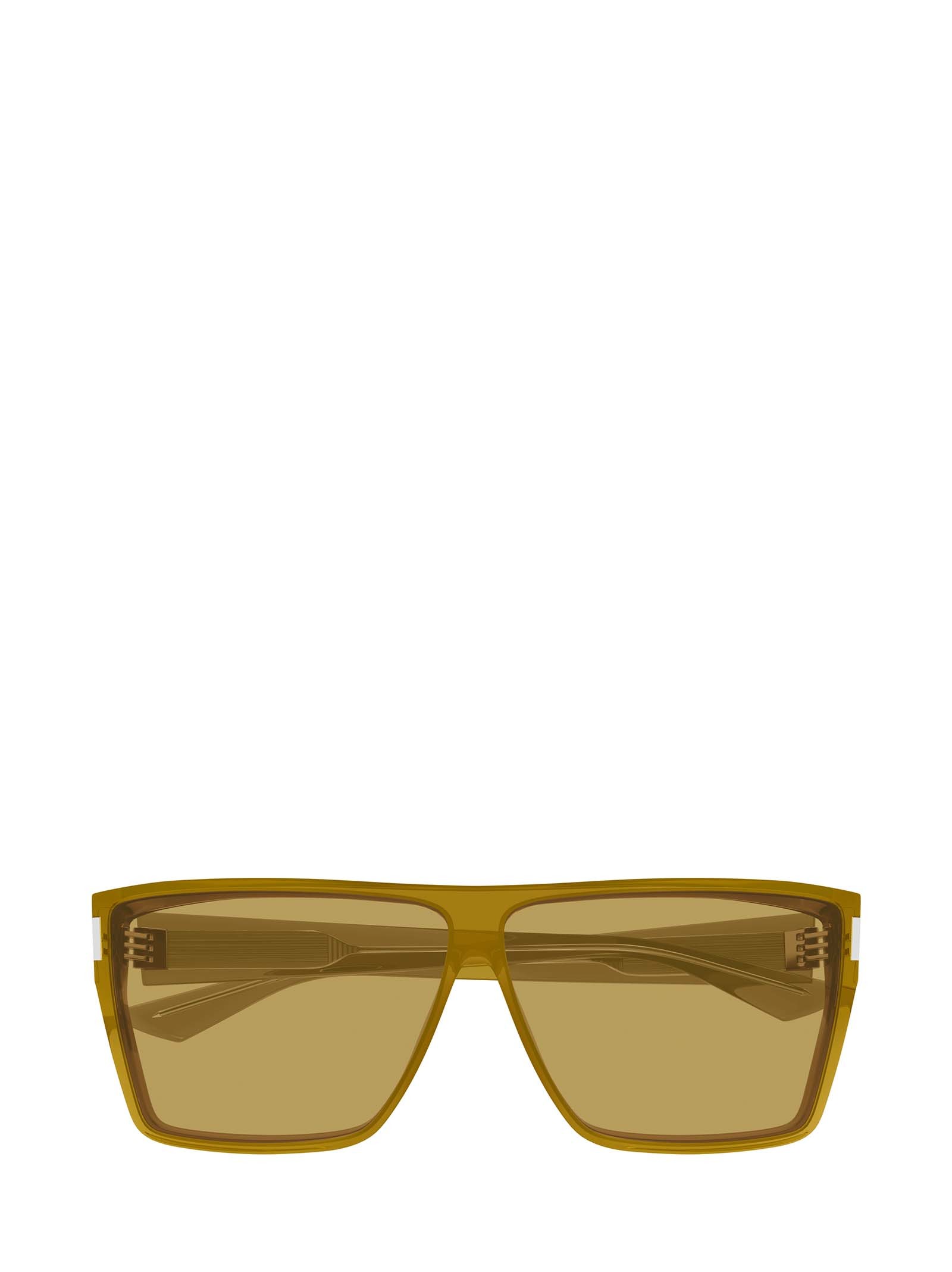 Saint Laurent Eyewear Square-frame Sunglasses In Nude