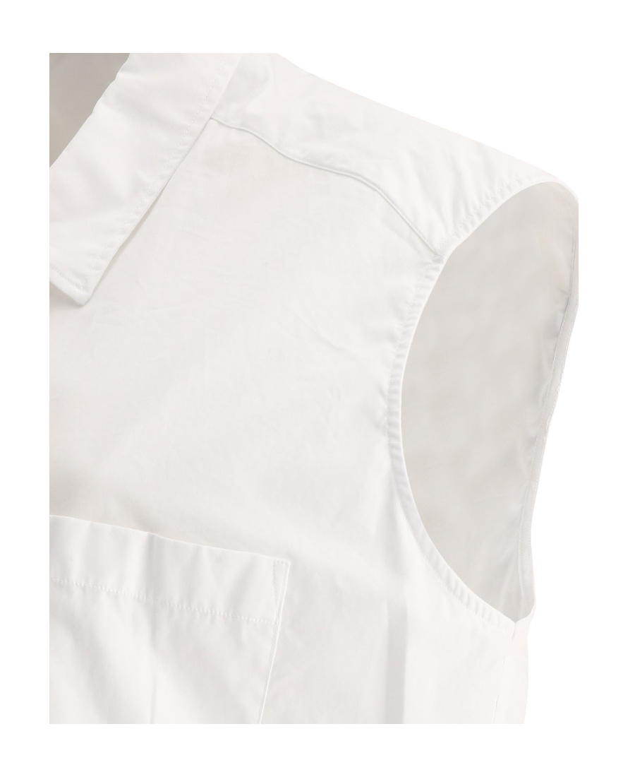 Ann Demeulemeester Lapel Shirt In White