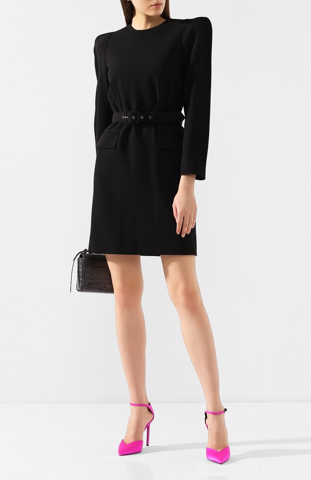 Givenchy Dress With Belt In Black