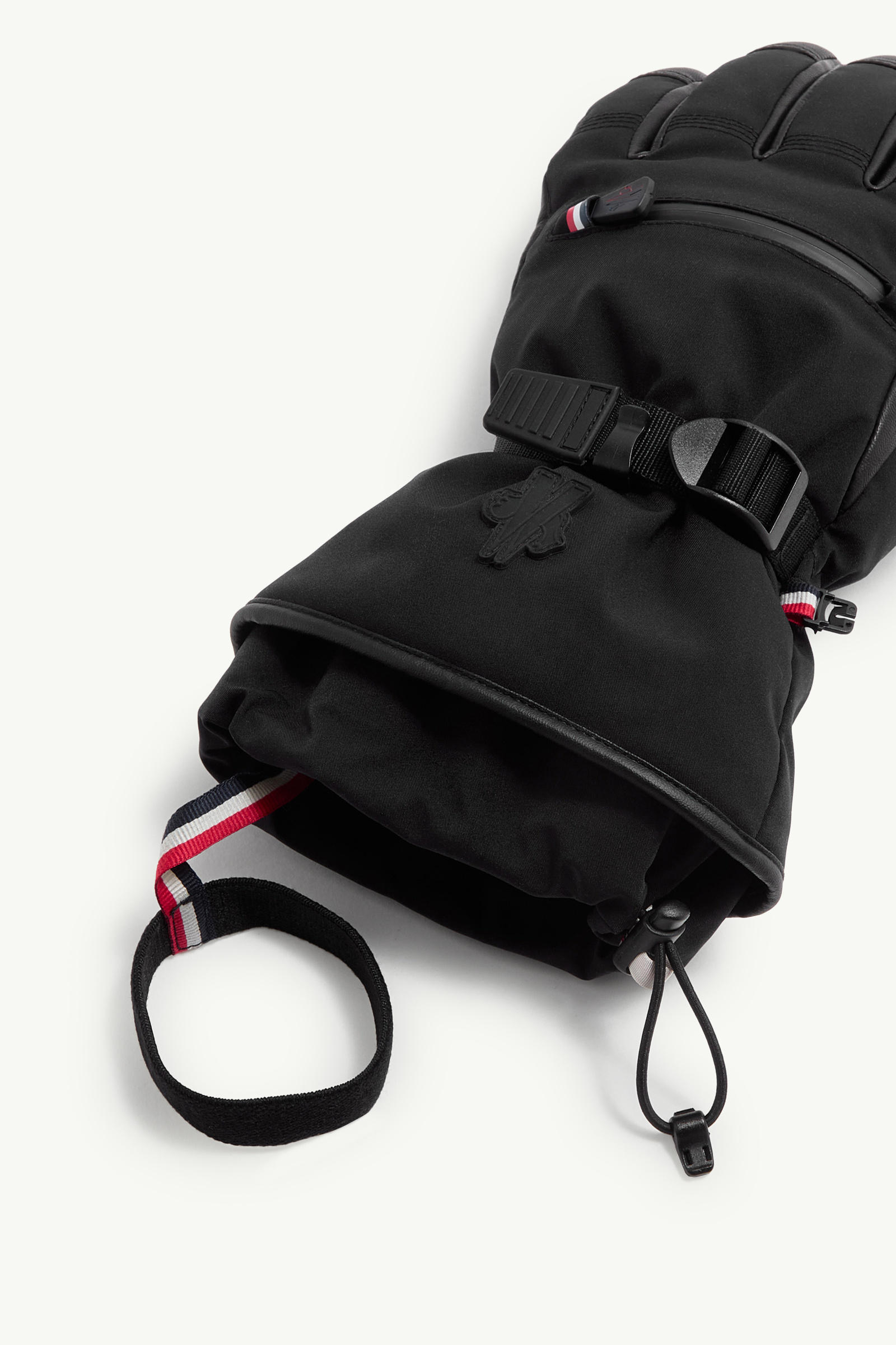 Moncler Padded Gloves In Black
