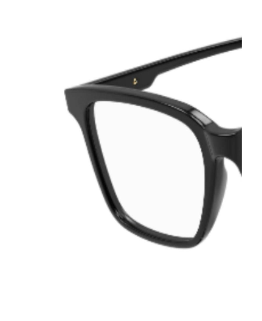 Gucci Logo-plaque Square-frame Glasses In Black