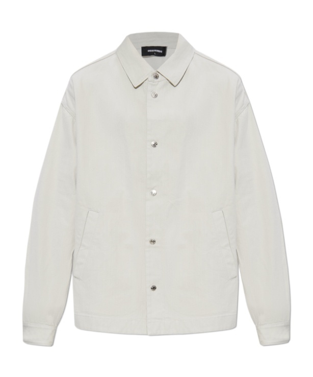 Dsquared2 Icon New Generation Overshirt In White