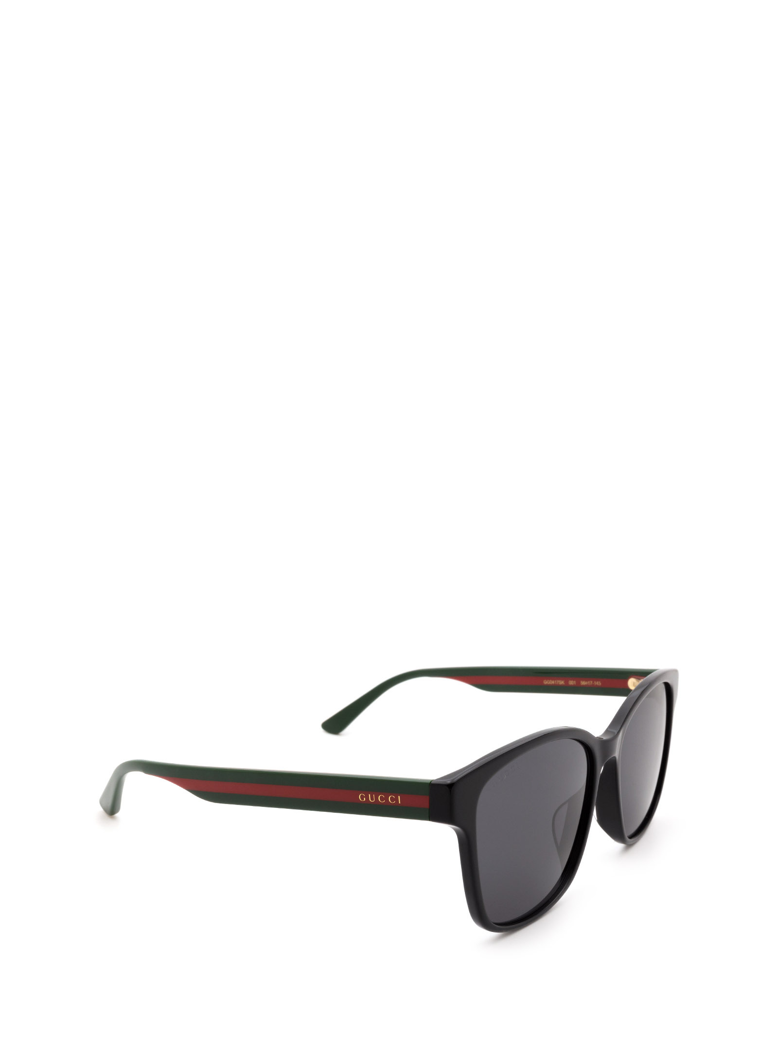 Gucci Striped Square-frame Sunglasses In White