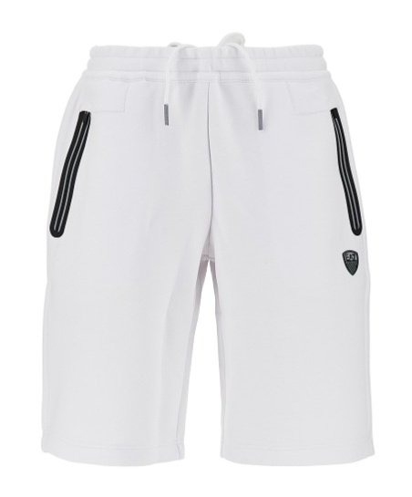 Ea7 Drawstring Shorts In White