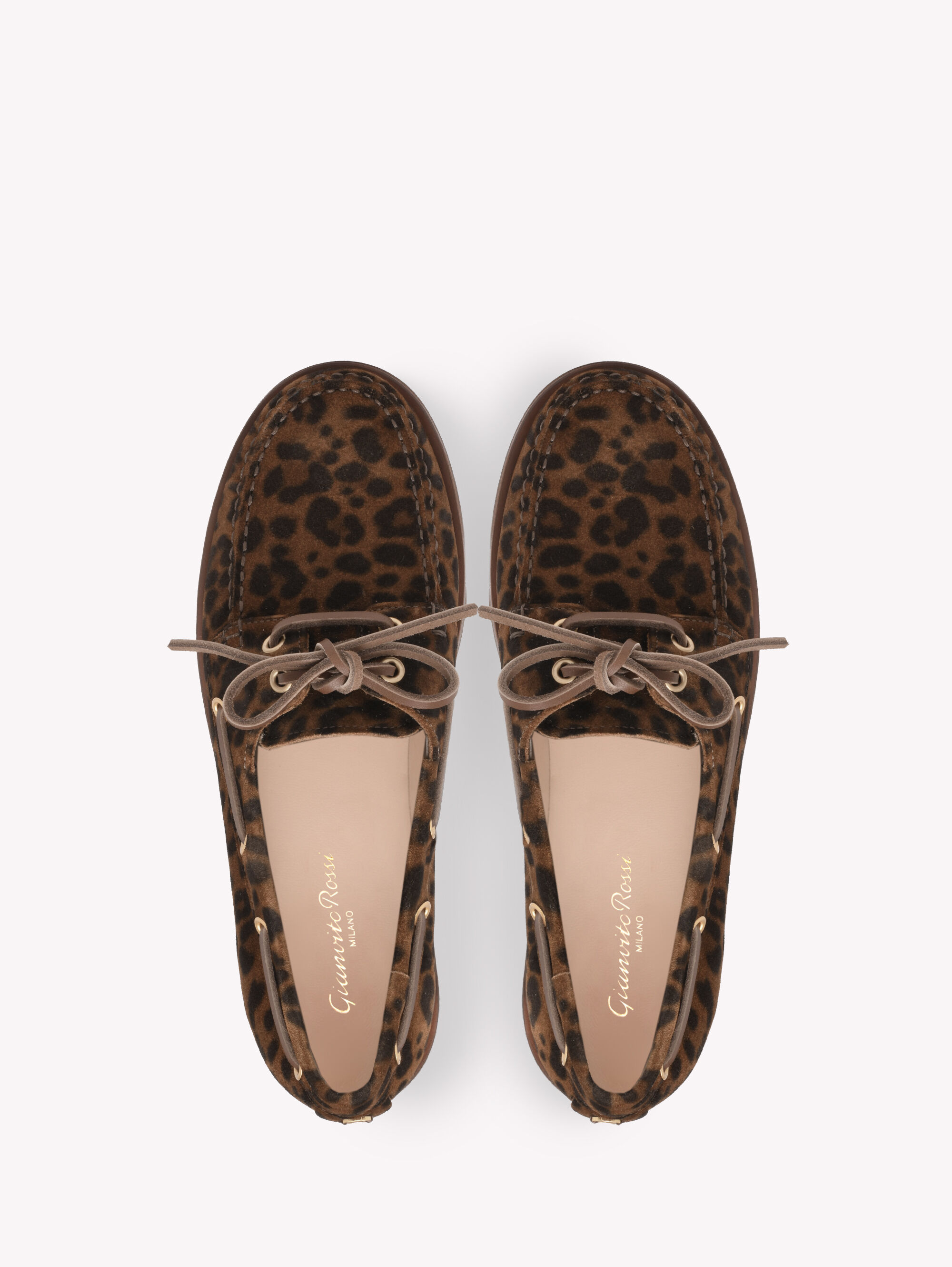 Gianvito Rossi Vandé Round-toe Loafers In Brown