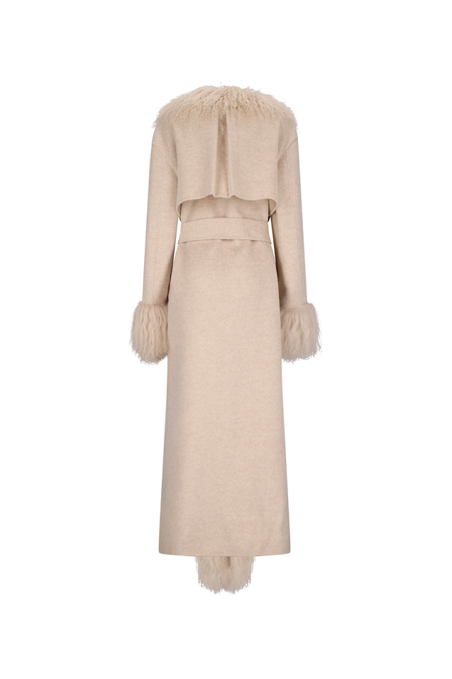 Giuseppe Di Morabito Long Coat In Brown