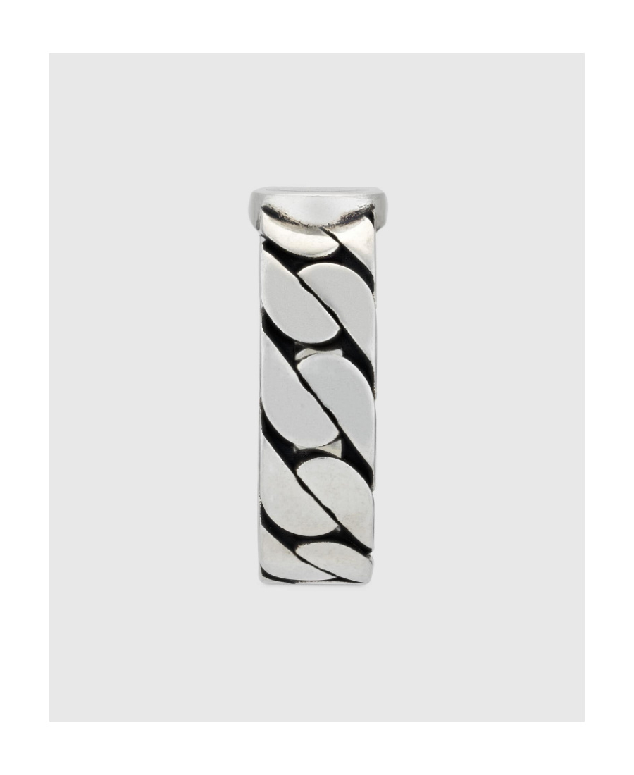 Gucci Interlocking G Enamel Ring In White