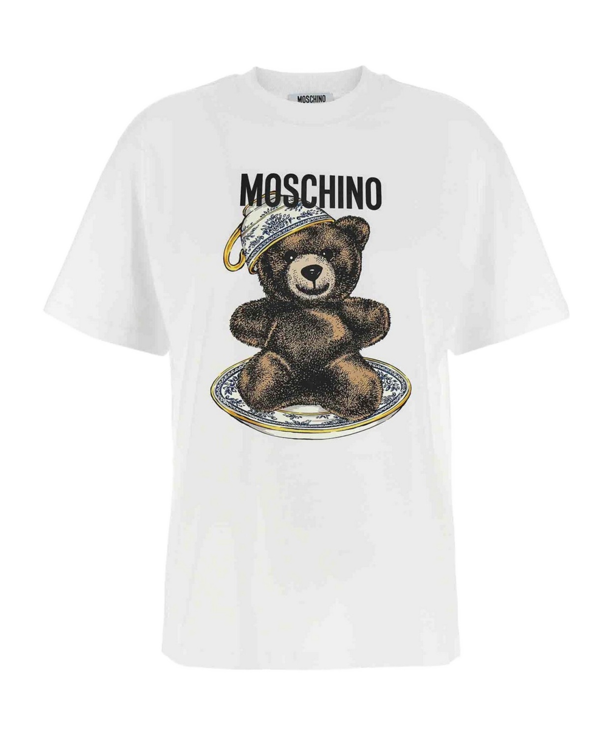 Moschino Short Sleeve T-shirt In White