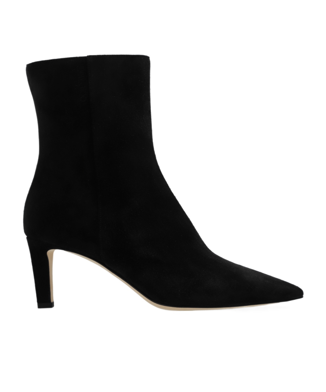 Jimmy Choo Alizze Suede Ankle Booties In Black