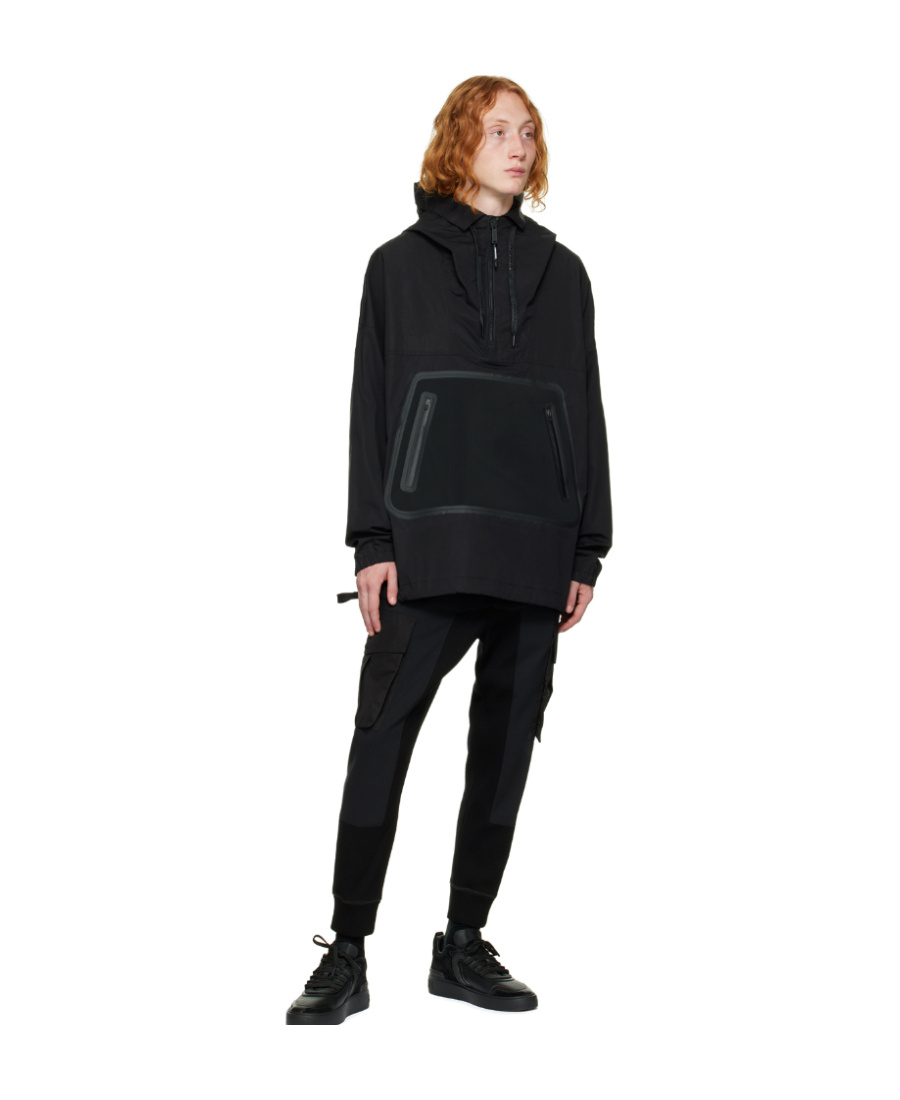 Dsquared2 Black Pullover Jacket In Black