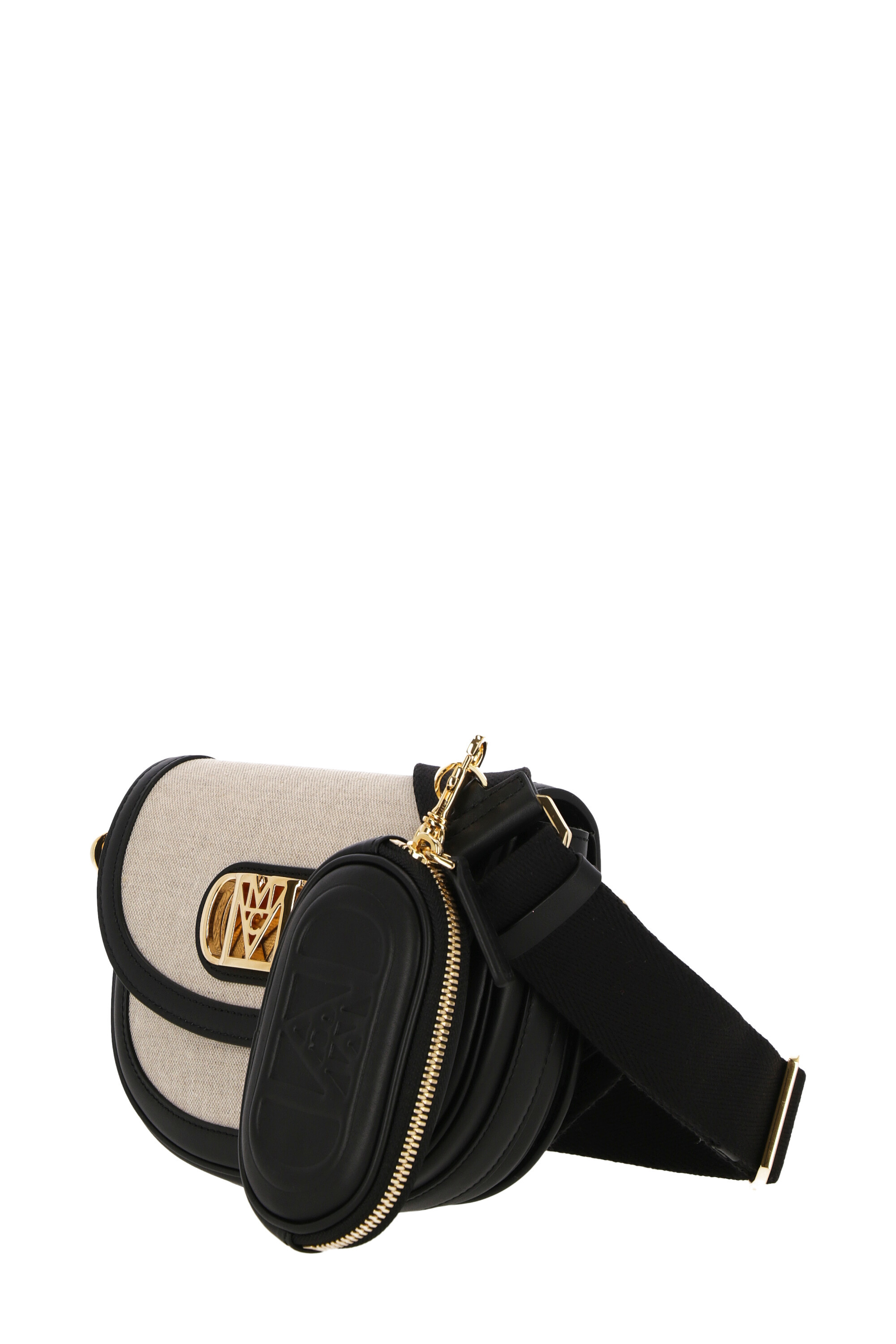 Mcm Women's Shoulder Bag In Black